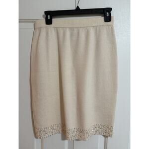St. John Evening By Marie Gray Sequin Skirt Excellent Size 8